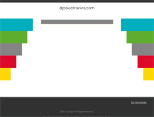 Tablet Screenshot of djcelectronics.com